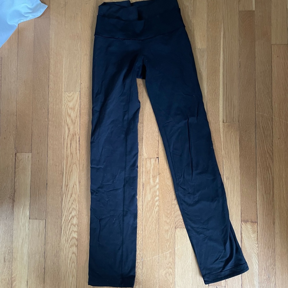 Lululemon black studio pants long